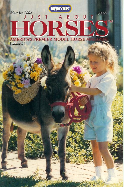 Breyer Just About Horses JAH March/April 2002 Volume 29 Number 2