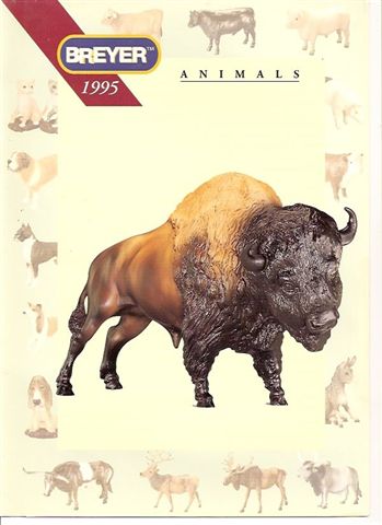 Breyer Dealer Catalog 1995 Animals or Part 2