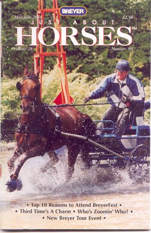 Breyer Just About Horses JAH May/June 2001 Volume 28 Number 3