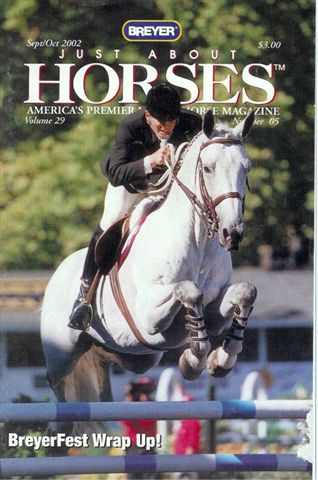Breyer Just About Horses JAH September/October 2002 Volume 29 Number 5