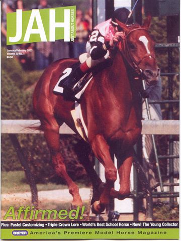 Breyer Just About Horses JAH January/February 2003 Volume 30 Number 1