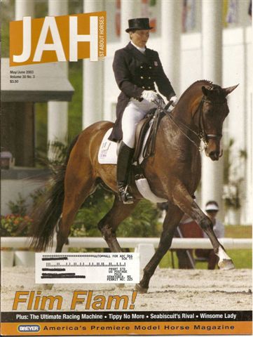 Breyer Just About Horses JAH May/June 2003 Volume 30 Number 3