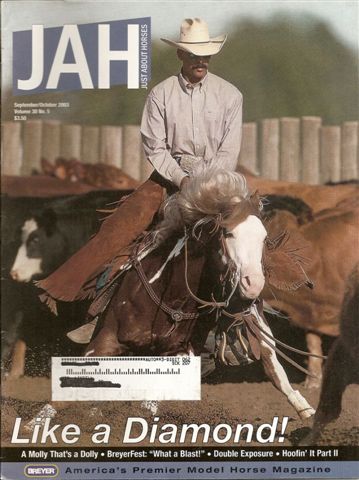Breyer Just About Horses JAH September/October 2003 Volume 30 Number 5