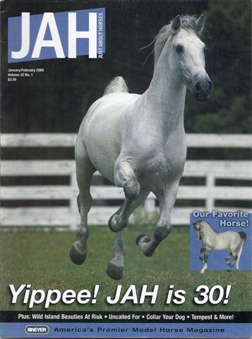 Breyer Just About Horses JAH January/February 2005 Volume 32 Number 1
