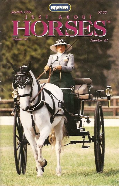 Breyer Just About Horses JAH January/February 1999 Volume 26 Number 1 Romanesque