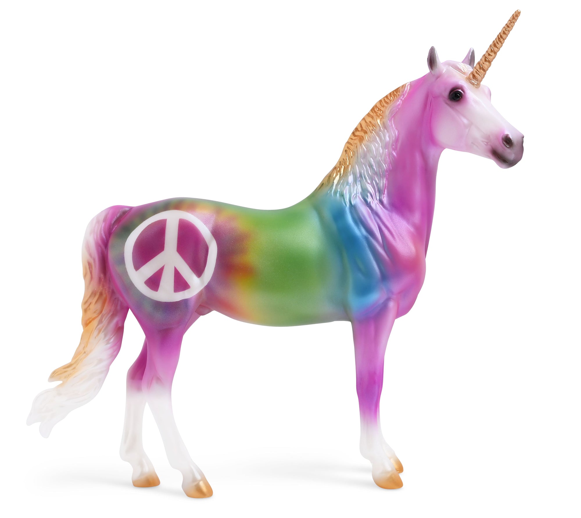 Breyer #62067 Keep The Peace Unicorn Rainbow Decorator Fairfax Morgan