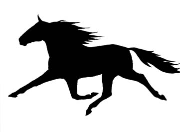 Horse Window Decal Sticker Standardbred Trotter Pacer Racehorse Race Horse