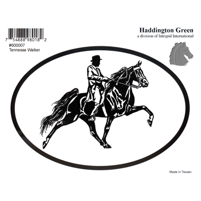 TWH Tennessee Walker Tennessee Walking Horse Oval Decal Sticker