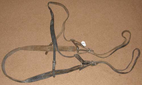 Light Horse Drving Harness Britching Hip Straps Hold Back Straps Leather Breeching Harness Parts