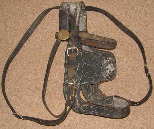 Vintage Draft Horse Draft Mule Driving Harness Bridle with Blinders Leather Driving Bridle with Side Check