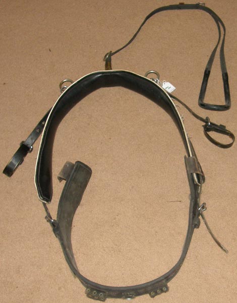 Synthetic Nylon Bio Harness Horse Driving Harness Surcingle Saddle Girth Shaft Carriers Crupper Standarbred Training Harness Surcingle