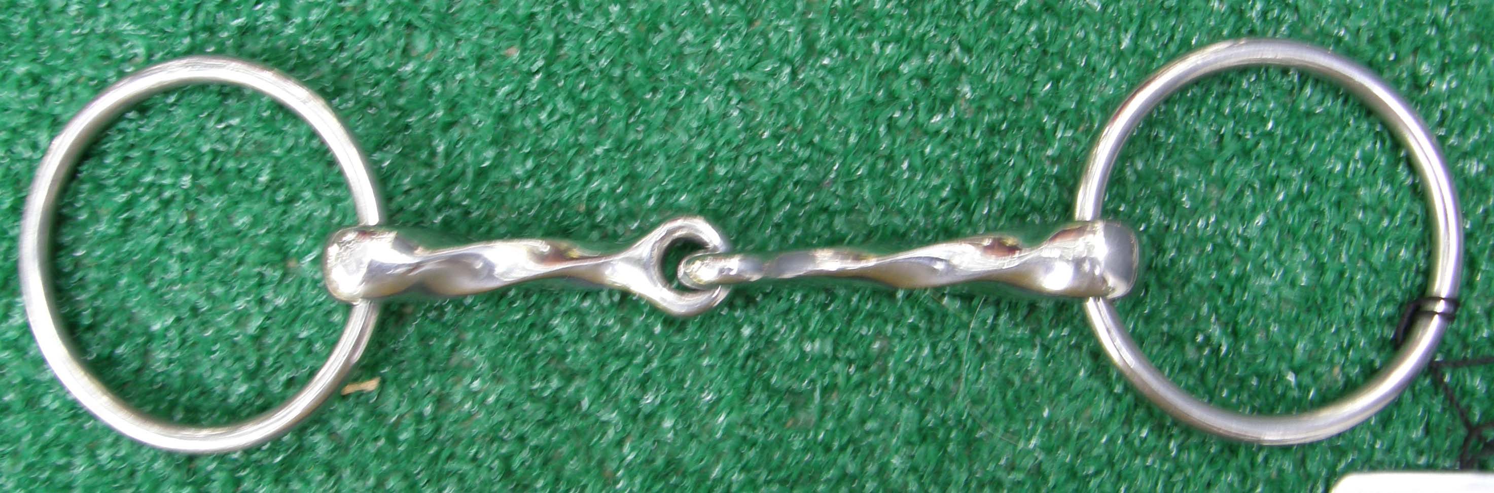 thumbnail interactive-video image 1 of Coronet Slow Twist Eggbutt Snaffle Bit – Extra Control For Your Horse 1 of 9