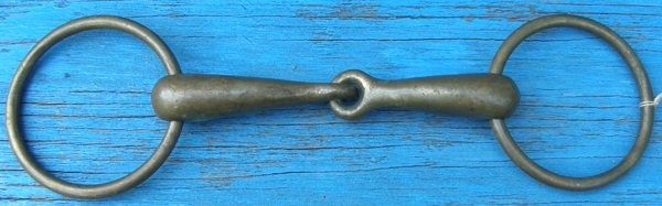 Vintage? 4 3/4" - 5” Loose Ring Snaffle Bit Brass Cyprium Snaffle Bit