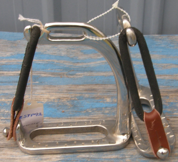 3 1/2” Childs English Safety Stirrups Peacock Stirrups Fillis Quick Release Irons