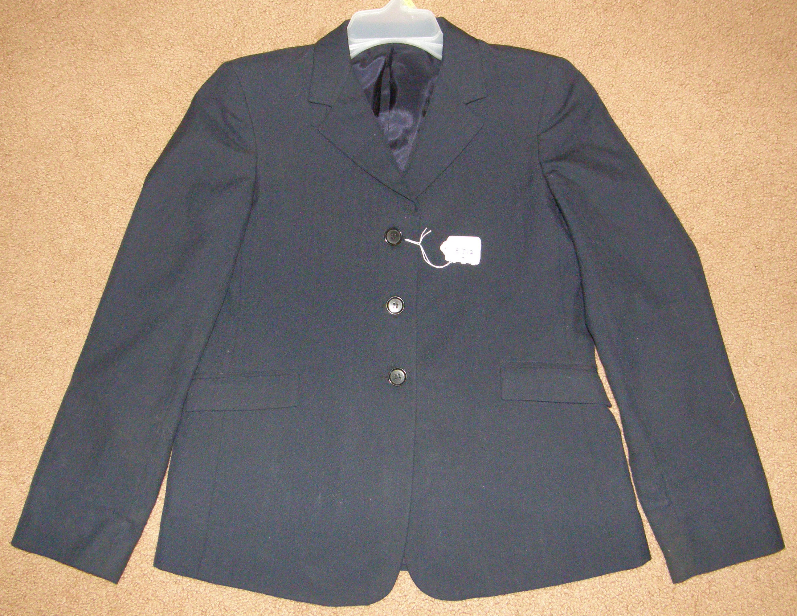 Beaufort English Jacket Hunt Coat English Riding Coat Ladies 20 Navy Blue