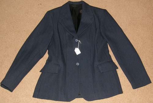Devon Aire English Jacket Hunt Coat English Riding Jacket Dressage Coat Ladies 14 Black