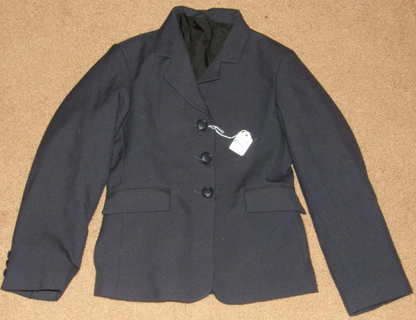 TuffRider Childs English Jacket Hunt Coat English Riding Coat Childs 8 Navy Blue
