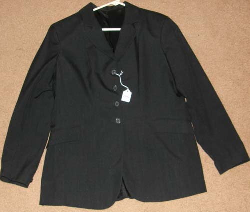 Devon Aire? English Jacket Show Coat Hunt Coat English Riding Jacket Dressage Coat Black Ladies 16