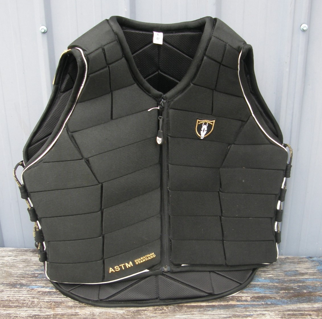 Tipperary Eventer Pro 3015 Body Protector Vest Safety Vest XL / Ladies 42 Black