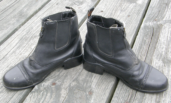 Ariat Devon II Kids Zip Paddock Boots, Childs English Paddock Boots, Jodhpur Boots