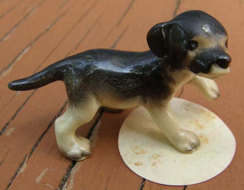 Vintage Hagen Renaker #826 German Shepherd Puppy HR Mini China Puppy Dog Figurine