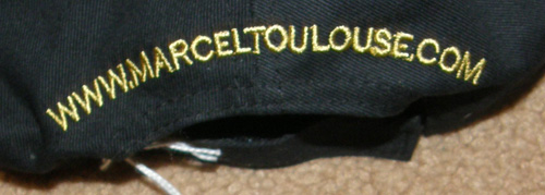 M. Toulouse Cotton Embroidered Ball Cap Baseball Hat Black