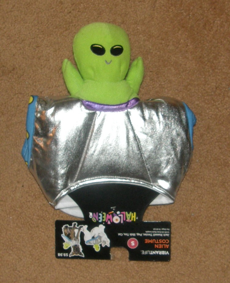 Vibrant Life S Dog Halloween Costume Alien In UFO Cat Costume Dog Costume