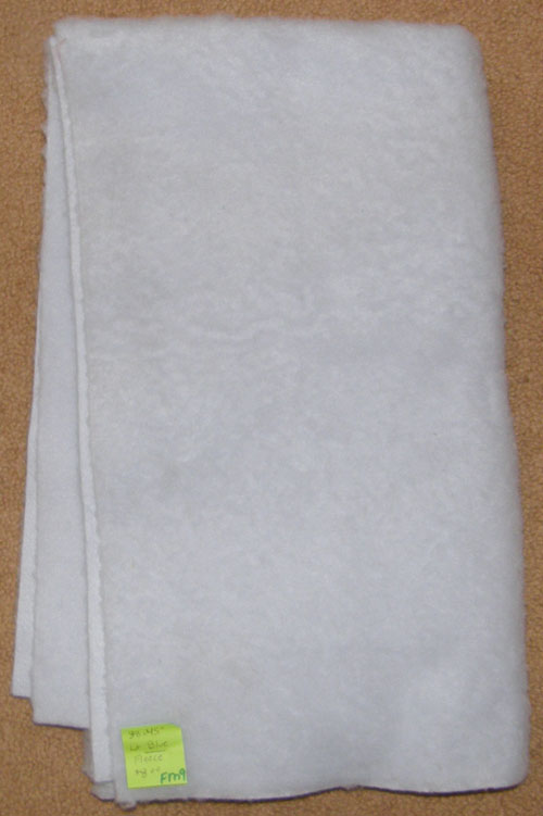 Fleece Material Fleece Pieces Pale Blue 38x45”