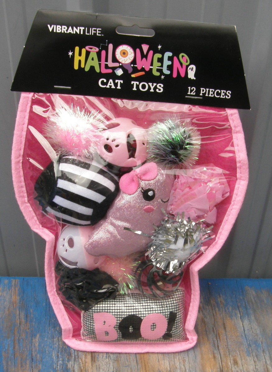 Vibrant Life Halloween Cat Toys Assortment