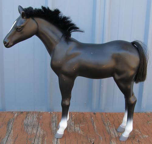 Battat Horse 12" Black Standing Horse Foal American Girl