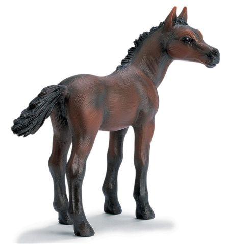Schleich Bay Arabian Foal Horse Figurine #13276