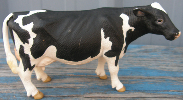 Schleich Holstein Cow Black/White Dairy Cow Figurine #13633