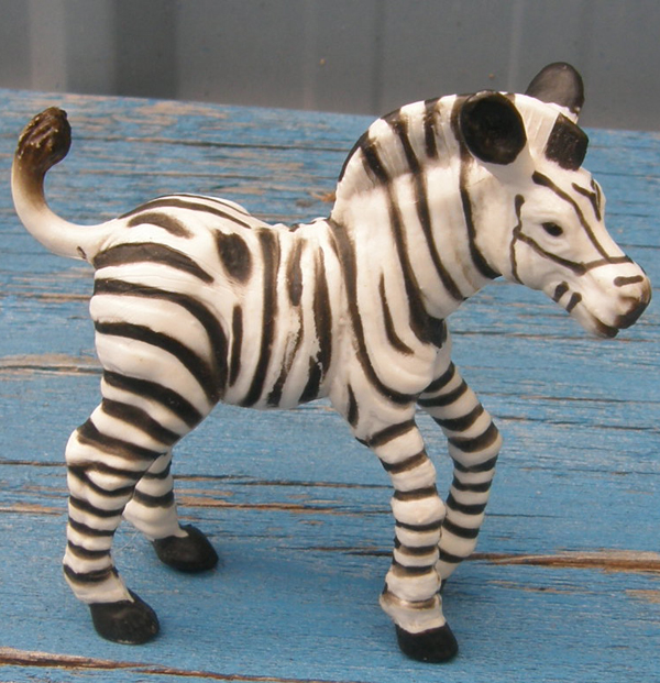 Safari Ltd Zebra Foal Horse Figurine