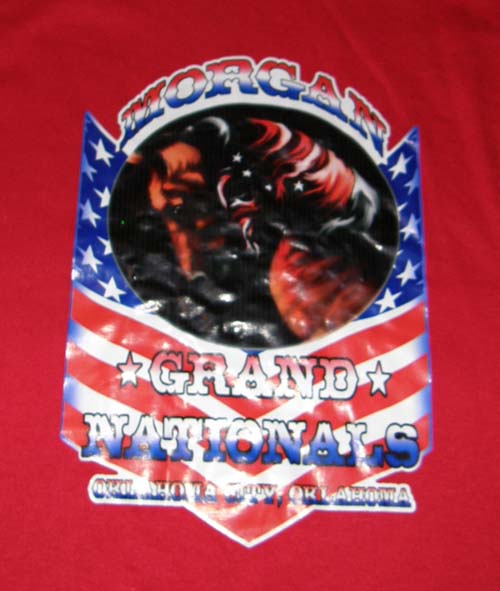 Morgan Grand Nationals Horse T-Shirt, Horse Tee Shirt