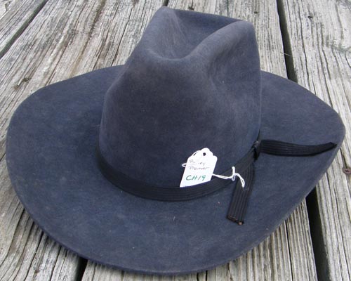 6 3/4 Navy Blue Western Hat Bailey Cowboy Hat