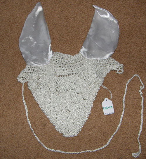 Crochet Ear Net Crochet Fly Veil Earnet White