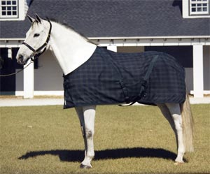 80" OF Saratoga Horseworks Endura-Pro Stable Sheet Turnout Sheet Horse Blackwatch Plaid