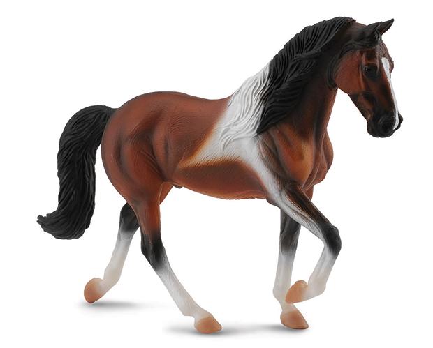 #88450 Breyer CollectA Bay Pinto Tennessee Walking Horse Stallion TWH