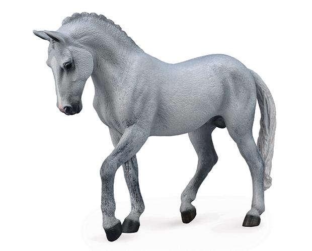 #88733 Breyer CollectA Grey Trakehner Stallion Horse