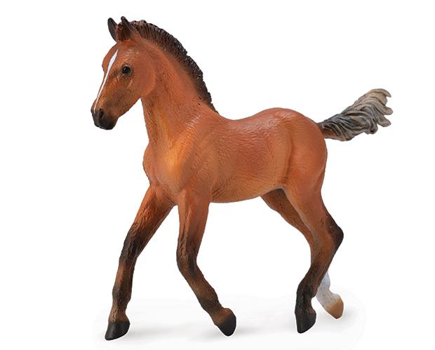 #88734 Breyer CollectA Bay Hanoverian Foal Horse
