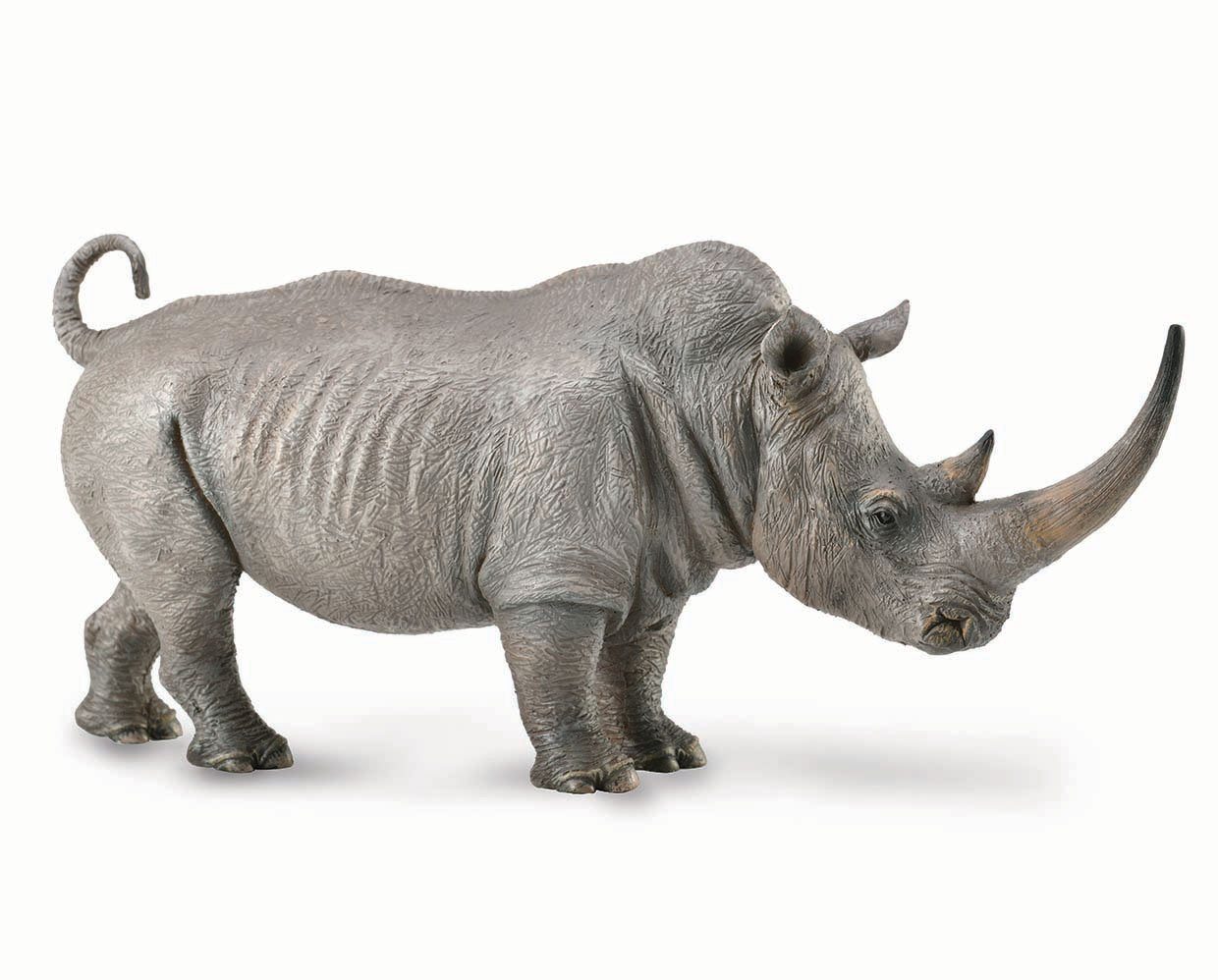 #88852 Breyer CollectA White Rhinoceros White Rhino Safari Jungle Wildlife
