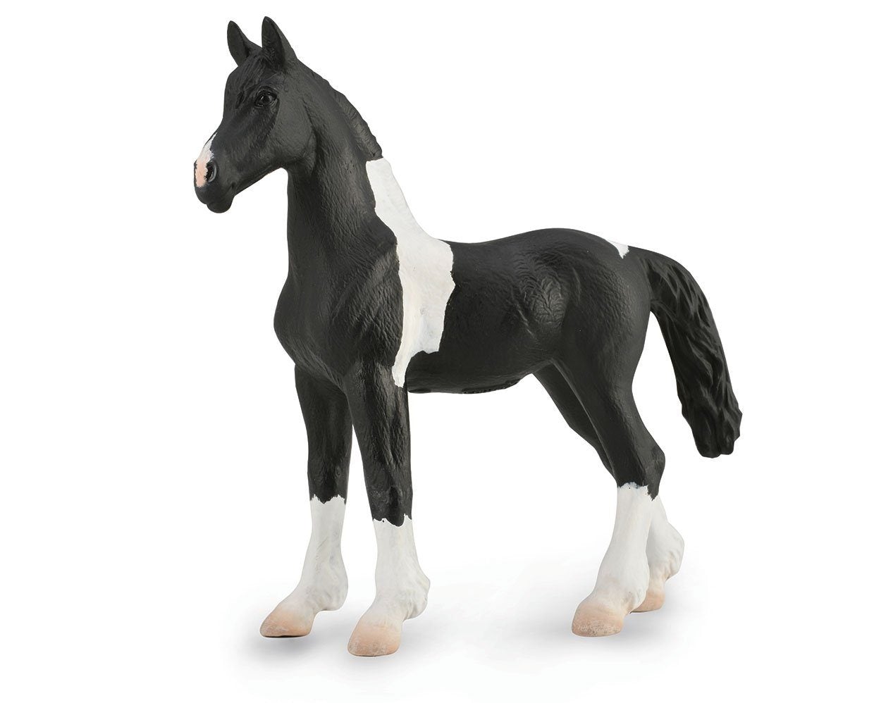 #88893 Breyer CollectA Barock Black Pinto Foal