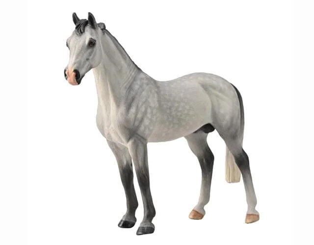 #88957 Breyer CollectA Dappled Grey Hanoverian Stallion