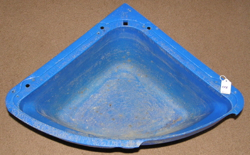 Corner Feeder Corner Feed Tub Corner Bucket Blue