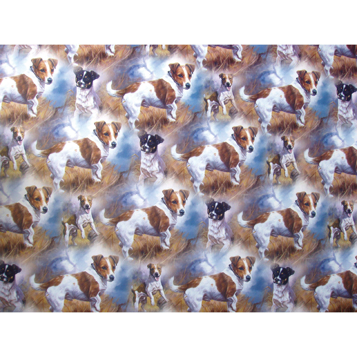 Sally Mitchell Jack Russell Dog Gift Wrap Dog Breed Wrapping Paper