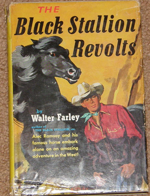 The Black Stallion Revolts By Walter Farley Vintage Horse Book