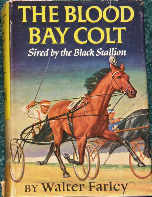 The Blood Bay Colt, Sired by the Black Stallion Vintage Horse Book By Walter Farley