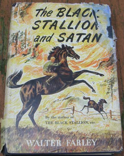 The Black Stallion And Satan Vintage Horse Book 2nd Printing 1949 By Walter Farley