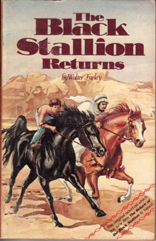 The Black Stallion Returns Horse Book By Walter Farley
