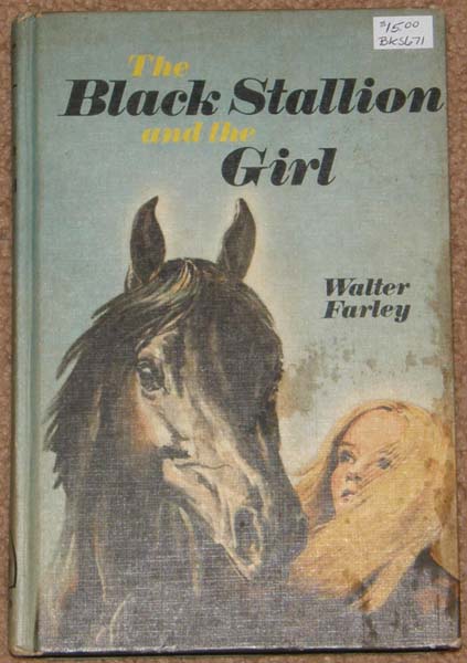 The Black Stallion And The Girl Vintage Horse Book By Walter Farley
